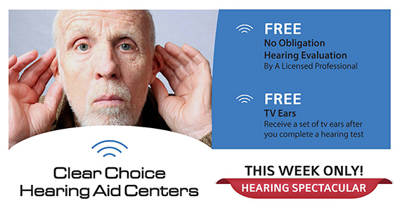 Limited Time Offer - Clear Choice Hearing Aid Centers